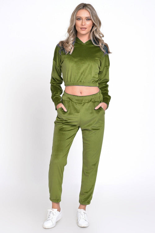 Natalee Fashion TRENING Trening verde-mustar Emilia
