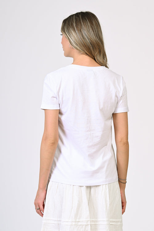 Tricou din bumbac cu imprimeu baloane inimă – model Sofia Natalee